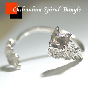 Chihuahua Spiral Bangle