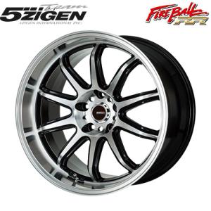 5ZIGEN ゴジゲン ファイアーボール RR 8.5J 18インチ 5穴 PCD：114 インセッ...