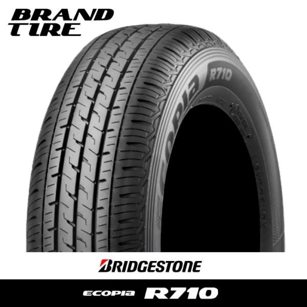 4本セット BRIDGESTONE ECOPIA R710 145/80R12 80/78N タイヤ...