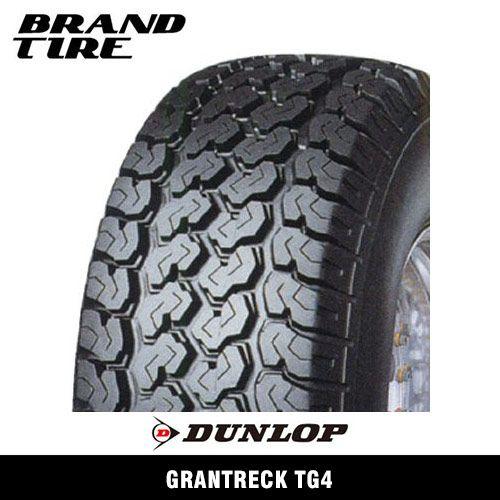 DUNLOP ダンロップ グラントレック TG4 6PR 165/80R14 6PR 【タイヤのみ ...