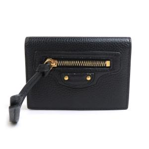 BALENCIAGA（バレンシアガ） 516402 ロゴ 三つ折り財布 二つ折り財布