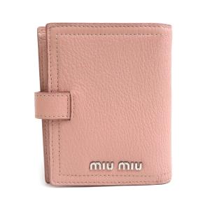 miu miu（ミュウミュウ） リボン ラウンドファスナー長財布 レザー