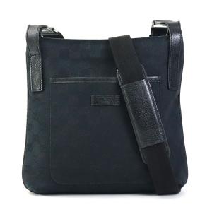 GUCCI グッチ　ショルダーバッグ　シェリーライン　GGキャンバス　ブラック GUCCI グッチ ショルダーバッグ シェリーライン GGキャンバス