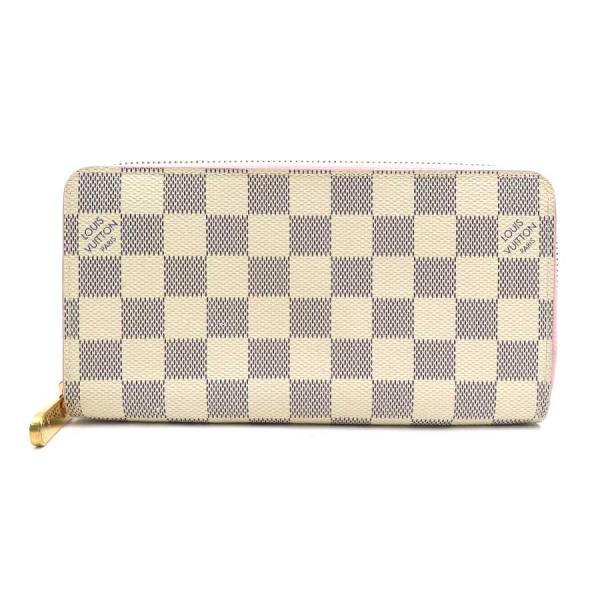 ルイ ヴィトン LOUIS VUITTON ラウンドファスナー長財布 ダミエアズール ジッピーウォレ...