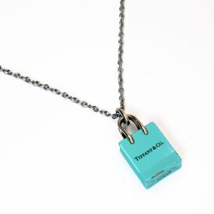 ティファニー TIFFANY&Co. ネックレス ショッパー シルバー925 ティファニーブルー×シルバー｜brandvalue-store