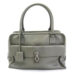 LOEWE ロエベ ハンドバッグ アメ レザー ピンクパープル : ブランド 