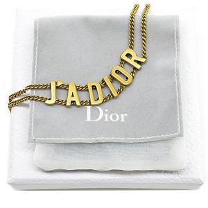 クリスチャンディオール Christian Dior チョーカー ネックレス J’A DIOR ジャディオール メタル ゴールド｜brandvalue-store
