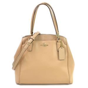 コーチ COACH ハンドバッグ 斜め掛けショルダーバッグ 2Wayバッグ CRSGR LTH MINETTA レザー ベージュ 定番人気