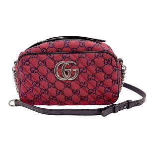 グッチ GUCCI ショルダーバッグ  GGキャンバス レッド｜brandvalue-store