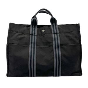 エルメス HERMES ハンドバッグ フールトゥMM キャンバス グレー｜brandvalue-store