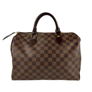 ★美品★鑑定済み★ルイヴィトン　ダミエ　エベヌ　ハンドバッグ　スピーディ30 LOUIS VUITTON ルイ ヴィトン ハンドバッグ スピーディ30 ダミエ