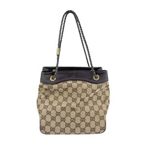 GUCCI（グッチ） ショルダーバッグ トートバッグ GGキャンバス/レザー