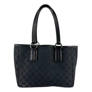 GUCCI（グッチ） ショルダーバッグ ホースビット レザー ブラック