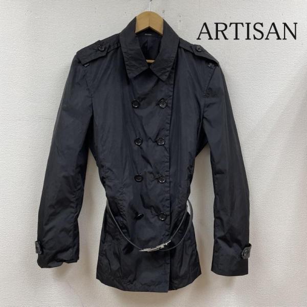 アルチザン LIMONTA製 ナイロン トレンチ コート ショート丈 ジャケット 59-16MK02...