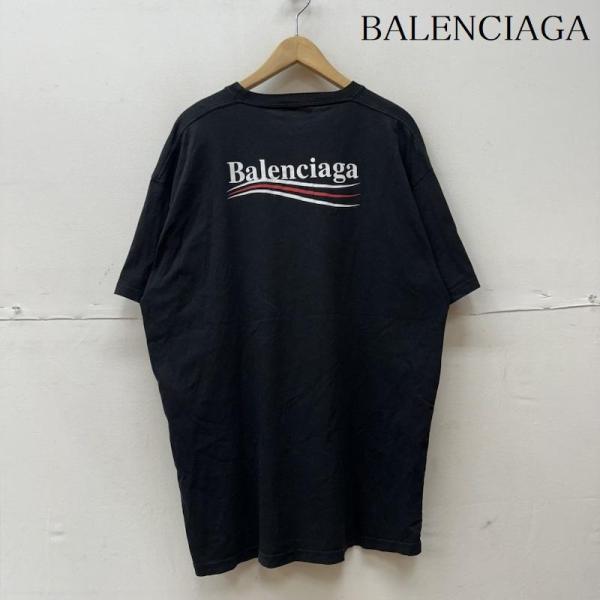 バレンシアガ キャンペーン ロゴ プリント 半袖 Tシャツ M 50113505 50113505