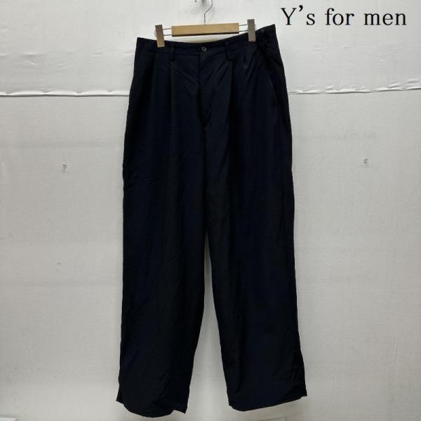 ワイズフォーメン 2タック ワイド パンツ テーパード スラックス MF-P08-111 M 501...