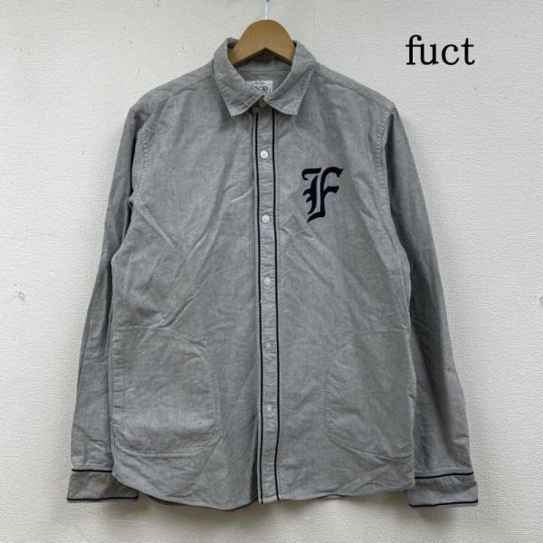 ファクト SSDD 長袖 シャツ ロゴ パッチ プリント ロングスリーブ ボタン L 5013086...