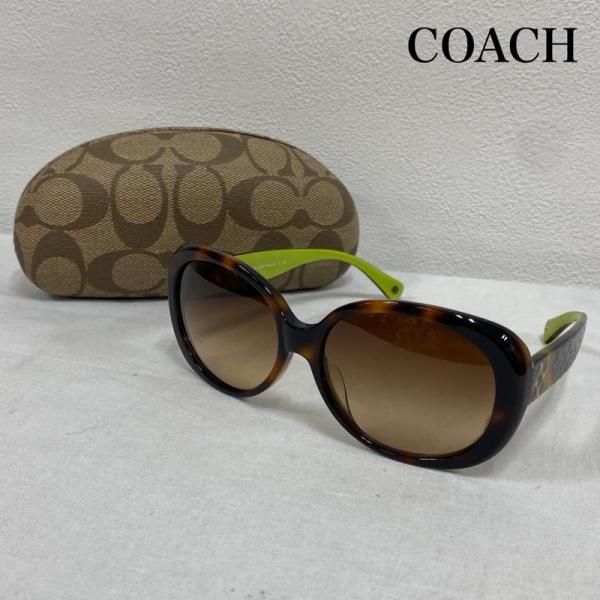 コーチ HC8002A シグネチャー サングラス べっ甲 バタフライ - 50130871 5013...