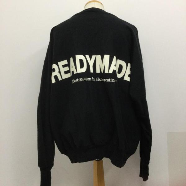 レディーメイド READYMADE スウェット XXL コットン BLK 無地 RE-CO-BK-0...