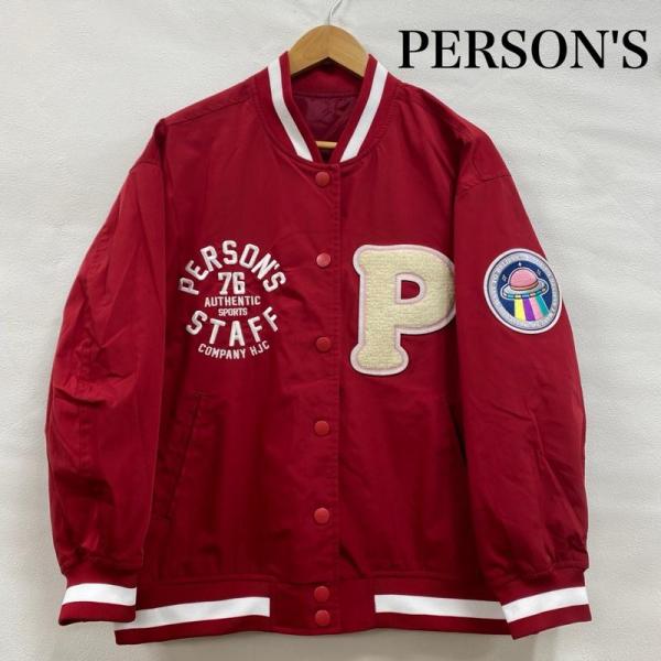 パーソンズ ナイロン スタジャン サガラ 刺繍 ワッペン 薄手 ブルゾン L 50132750 50...