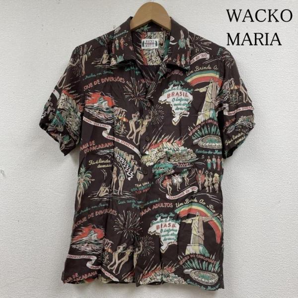 ワコマリア 14ss THE GUILTY PARTIES ブラジル レーヨン アロハ シャツ 総柄...