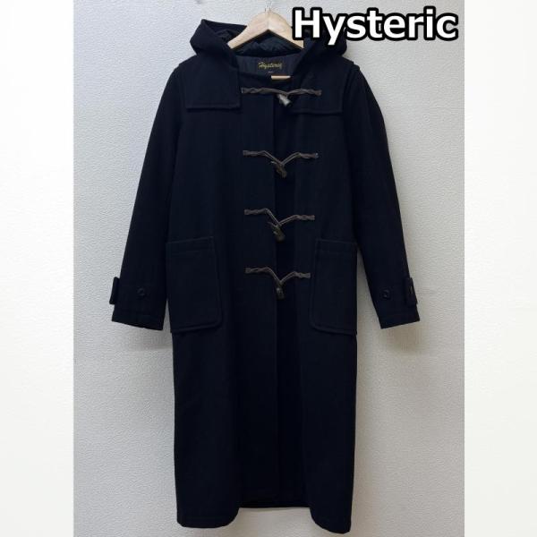 ヒステリック 2AC-7940 オールドタグ トグルボタン ウール ロング ダッフルコート 濃紺 ダ...