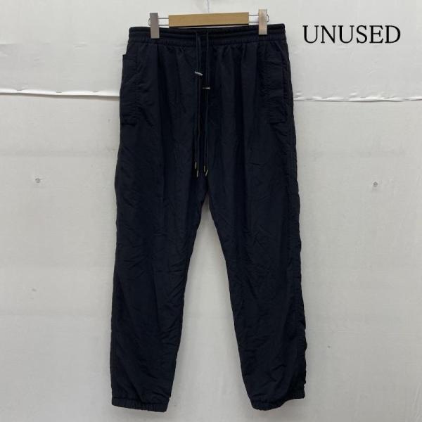 アンユーズド ナイロン パンツ ウエストゴム ドローコード 無地 イージー ワークパンツ 3 501...