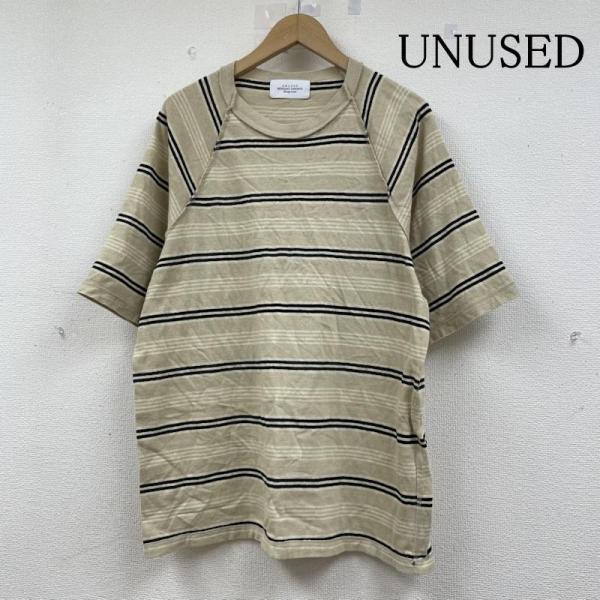 アンユーズド インサイドアウト ラグラン ボーダー 半袖 Tシャツ シャツ カットソー 切り替えし ...