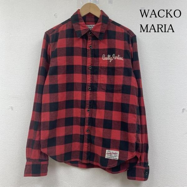 ワコマリア GUILTY PARTIES WORK SHIRT フランネルシャツ 長袖 チェック 1...