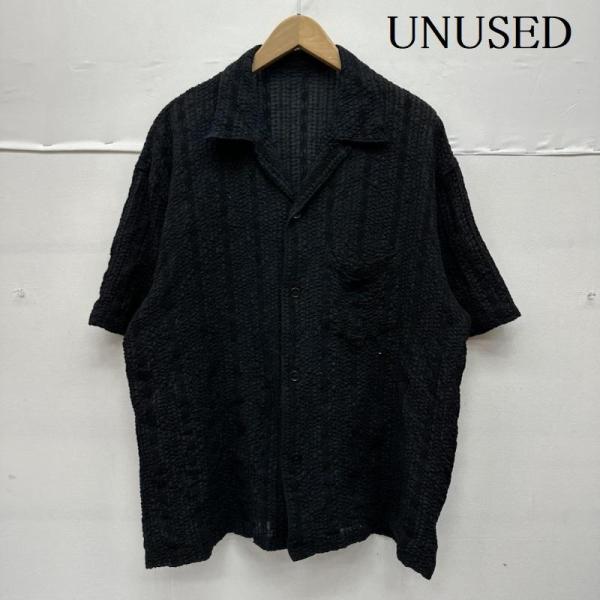 アンユーズド 24SS Short Sleeve Lace Shirt レース オープンカラー シャ...