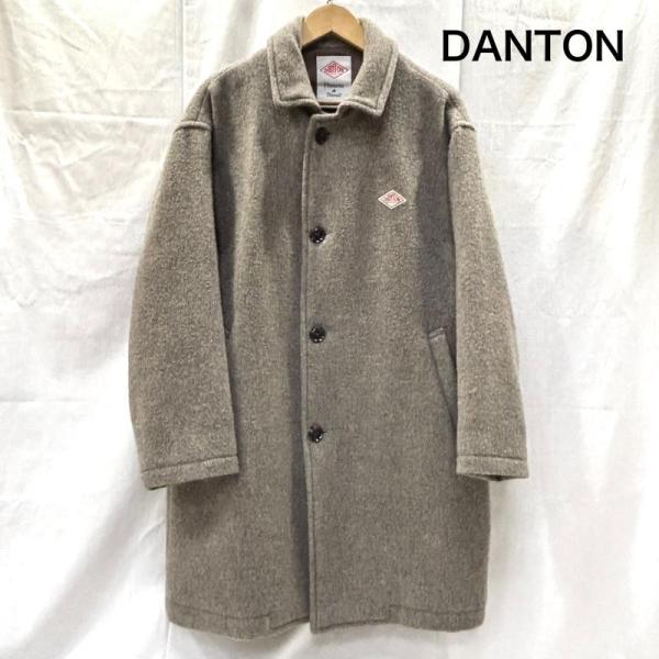 ダントン ウールコート スタンカラー ロング DT-A0011 WLP 36 50150036 50...