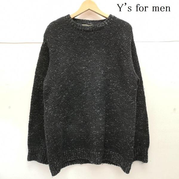 ワイズフォーメン MU-K29-147 ヴィンテージ 厚手 ニット セーター 3 50150071 ...