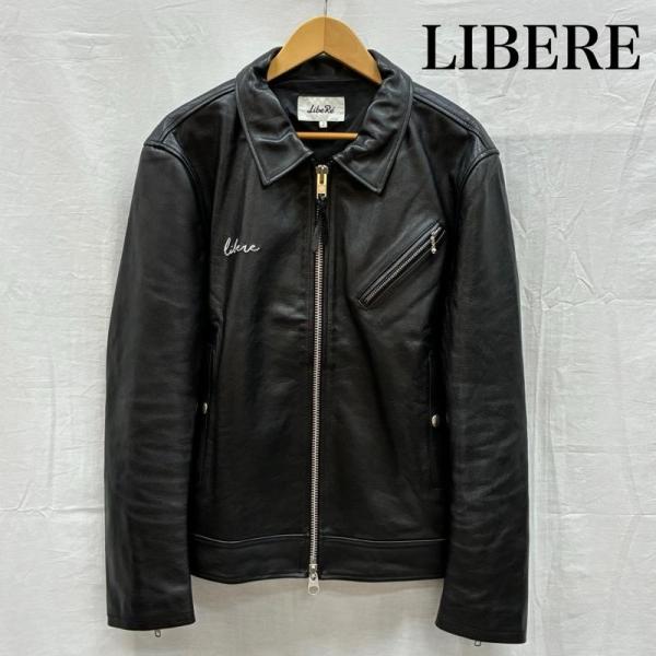 古着 LIBERE リべーレ STANDARD LEATHER SINGLE RIDER JACKE...