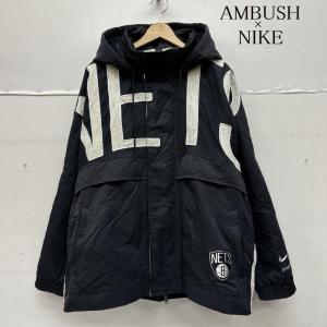 Nets フード付きナイロンジャケット　アンブッシュ　AMBUSH NIKE（ナイキ） ×AMBUSH NBA COLLECTION NETS JACKET ×アンブッシュ