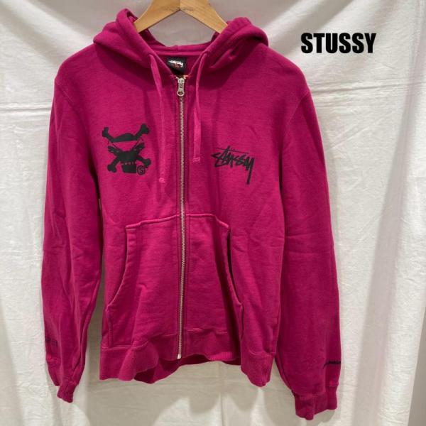 ステューシー Battle Axes バトルアクセス Wネーム スケート サーフ オールド フーディ...