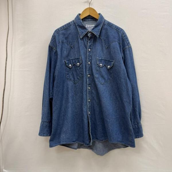 ロックマウント 80s USA製 デニム ウエスタン シャツ - 50152813 50152813