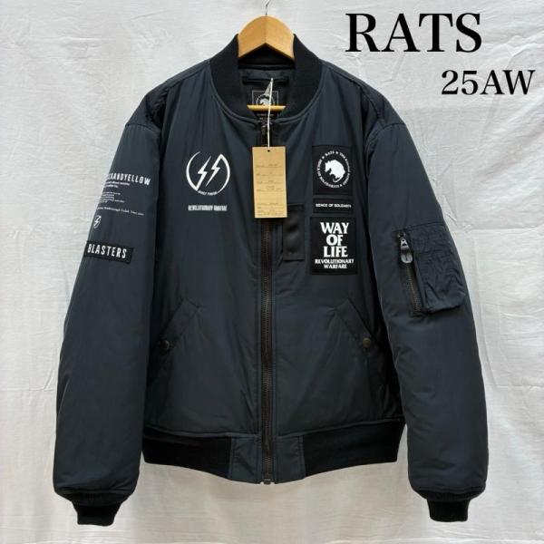 ラッツ 25AW ボンバー フライトジャケット MA-1 25RJ-1105 M 50153463 ...