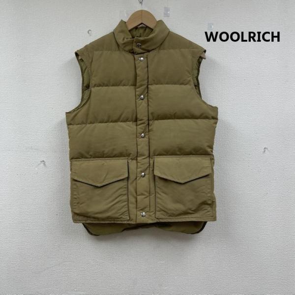 ウールリッチ 80s クロス シェル ダウン ベスト 21053 USA製 S 50153643 5...