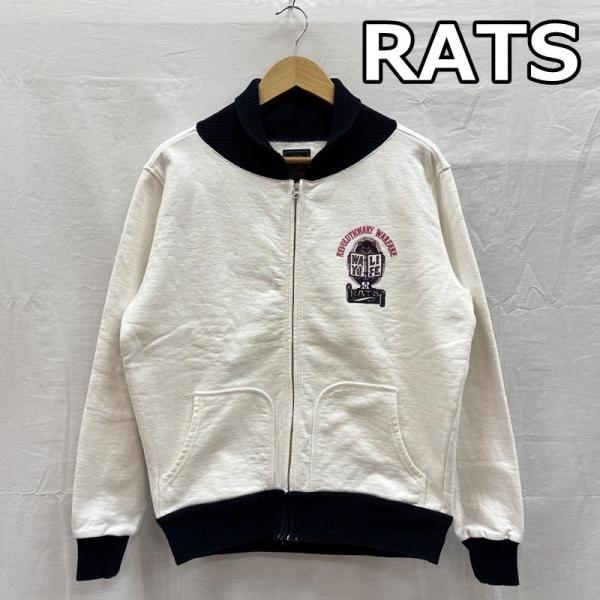 ラッツ 18RTC-0304 ZIP UP TRIM SWEAT ロゴ ジップアップ ヘビー スウェ...