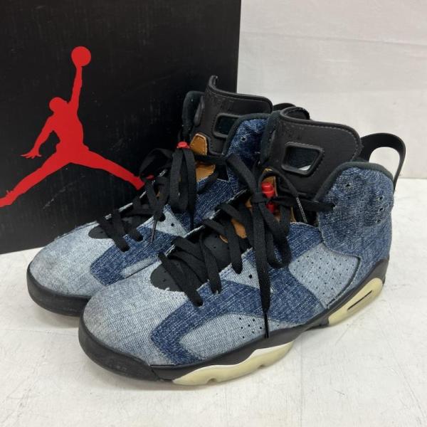 ナイキ AIR JORDAN 6 RETRO WASHED DENIM CT5350-401 エアジ...