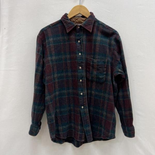 ペンドルトン USA製 チェック ウール シャツ XL 50156175 50156175