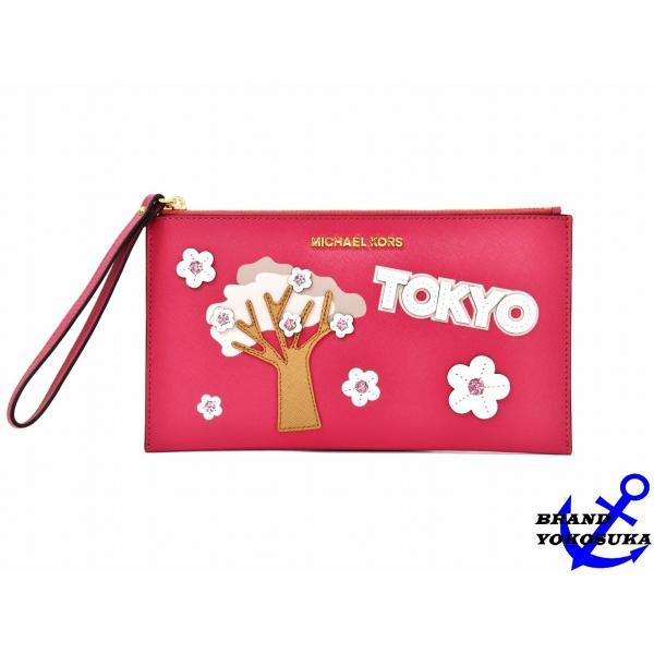 827 未使用 MICHAEL KORS マイケルコース ILLUSTRATIONS TOKYO 桜...