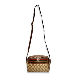 GUCCI】グッチ 2つ折りコンパクト財布 レトロスペクティブ レザー  