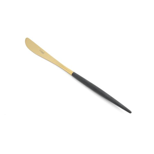 Cutipol クチポール MI06GB デザートナイフ MIO 食器 ブラックマットゴールド