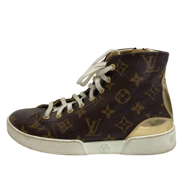 LOUIS VUITTON/ルイヴィトン ビトン CL0117 17年 ハイカットスニーカー ステラ...