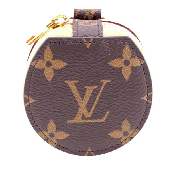 LOUIS VUITTON/ルイヴィトン ビトン GI0495 イヤホンケース モノグラム レザー ...