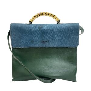 LOEWE/ロエベ  ベラスケス ショルダーバッグ レザー ハンドバッグ グリーン レディース ブランド｜branje-stores