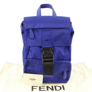 フェンディ フェンディネス スモール ボディバッグ 7VZ067 バックパック ワンショルダー ナイロン メンズ 青 FENDI ＼LYP会員限定セール／04DA22｜brankasta-ec