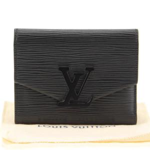 ルイヴィトン エピ ポルトフォイユ ヴィクトリーヌ 三つ折り財布 M69218 LV金具 ノワール 黒 レディース LOUIS VUITTON ＼特別SALE 5/21まで／04DA26｜brankasta-ec