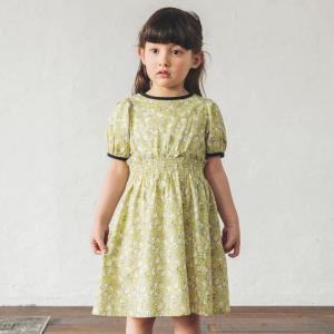 【Cat's ISSUE】ネコ総柄半袖ワンピース カットソー トップス プリント ロゴ 女の子 ガールズ 子供服 子ども服 ベビー キッズ